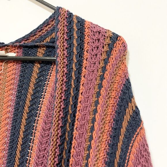 Urban Outfitters Ecote Riley Patterned Maxi Sweater Cardigan Boho Size M - Picture 8 of 14